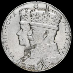1935 George V Official Silver Jubilee Medal Obverse