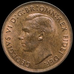 1949 George VI Penny Obverse