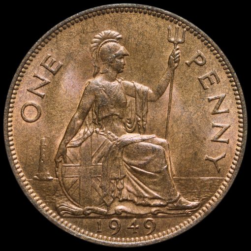 1949 George VI Penny Reverse