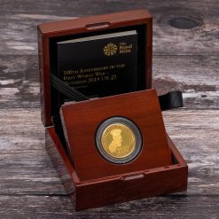 2014 Royal Mint Gold Proof £2 Two Pounds, First World War Outbreak