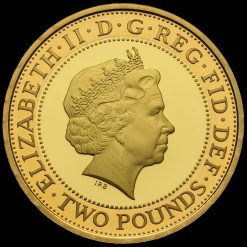 2014 Royal Mint Gold Proof £2 Two Pounds, First World War Outbreak Obverse