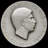 1969 Prince of Wales Investiture Large Silver Medal Obverse