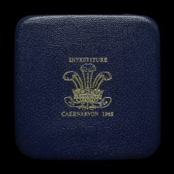 1969 Prince of Wales Investiture small Silver Medal Case