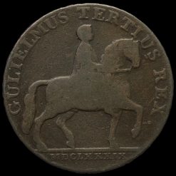 1791 Yorkshire, Hull Halfpenny Token Obverse