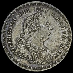 1811 George III Silver Eighteenpence Bank Token Obverse