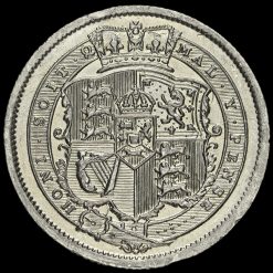 1817 George III Milled Silver Shilling Reverse