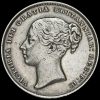 1849 Queen Victoria Young Head Silver Shilling Obverse