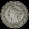 Jamaica 1871 Queen Victoria Halfpenny Obverse