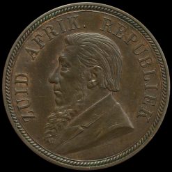 South Africa 1892 Bronze Penny Obverse