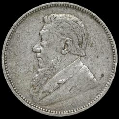 South Africa 1896 Silver 2 Shillings Obverse