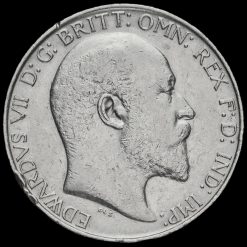 1902 Edward VII Silver Florin Obverse