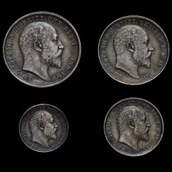 1902 Edward VII Silver Maundy Set Obverse