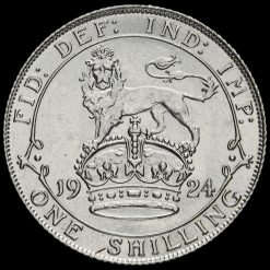 1924 George V Silver Shilling Reverse