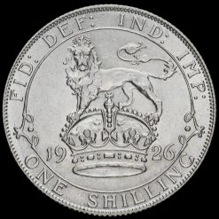 1926 George V Silver Shilling Reverse