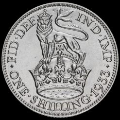 1933 George V Silver Shilling Reverse