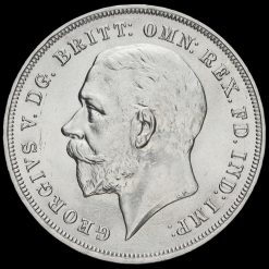 1935 King George V Rocking Horse Silver Jubilee Crown Obverse