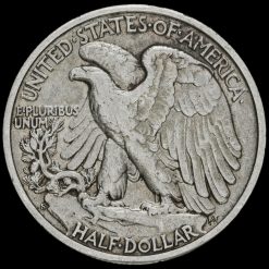 USA 1943 Walking Liberty Silver Half Dollar Reverse