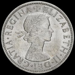 1955 Queen Elizabeth II Half Crown Obverse