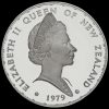 New Zealand 1979 Elizabeth II Silver Proof Dollar Obverse