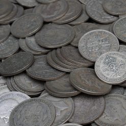 1 Kilogram of Circulated Pre 1947 British .500 Silver Bullion Investment Coins