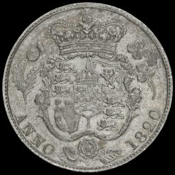 1820 George IV Milled Silver Half Crown Reverse