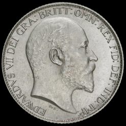 1902 Edward VII Silver Matt Proof Sixpence Obverse