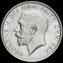 1913 George V Silver Half Crown Obverse