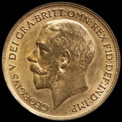 1917 George V Penny Obverse
