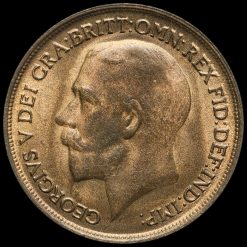 1918 George V Penny Obverse