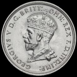 Australia 1927 George V Parliament House Silver Florin Obverse
