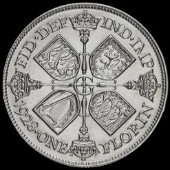 1928 George V Silver Florin Reverse