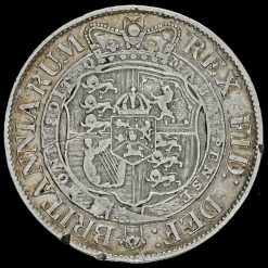 1819 George III Milled Silver Half Crown Reverse