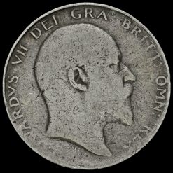1903 Edward VII Silver Half Crown, Very Rare (R2) Obverse
