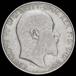 1908 Edward VII Silver Florin Obverse