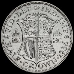 1936 George V Silver Half Crown Reverse