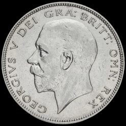 1936 George V Silver Half Crown Obverse