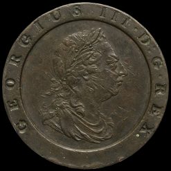 1797 George III Cartwheel Twopence Obverse