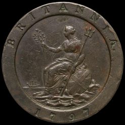 1797 George III Cartwheel Twopence Reverse