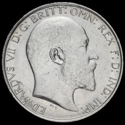1907 Edward VII Silver Florin Obverse