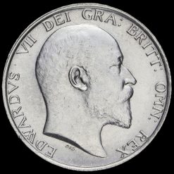 1907 Edward VII Silver Shilling Obverse