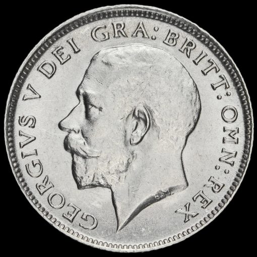 1912 George V Silver Sixpence Obverse