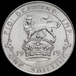 1919 George V Silver Shilling Reverse