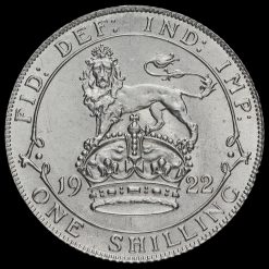 1922 George V Silver Shilling Reverse