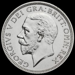 1927 George V Proof Silver Shilling Obverse