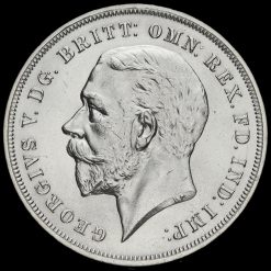 1935 King George V Rocking Horse Silver Jubilee Crown Obverse