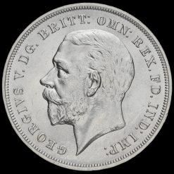 1935 King George V Rocking Horse Silver Jubilee Crown, A/UNC
