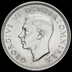 1939 George VI Silver Sixpence Obverse