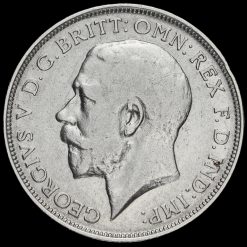 1911 George V Silver Florin Obverse