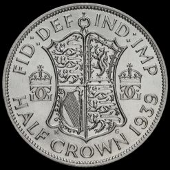 1939 George VI Silver Half Crown Reverse