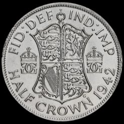 1942 George VI Silver Half Crown Reverse